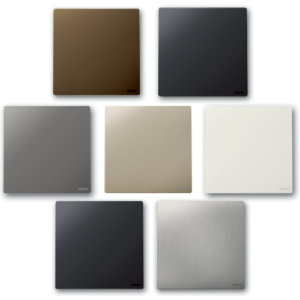 Công tắc đơn 1 chiều 16A màu Matt White Mallia Senses Legrand