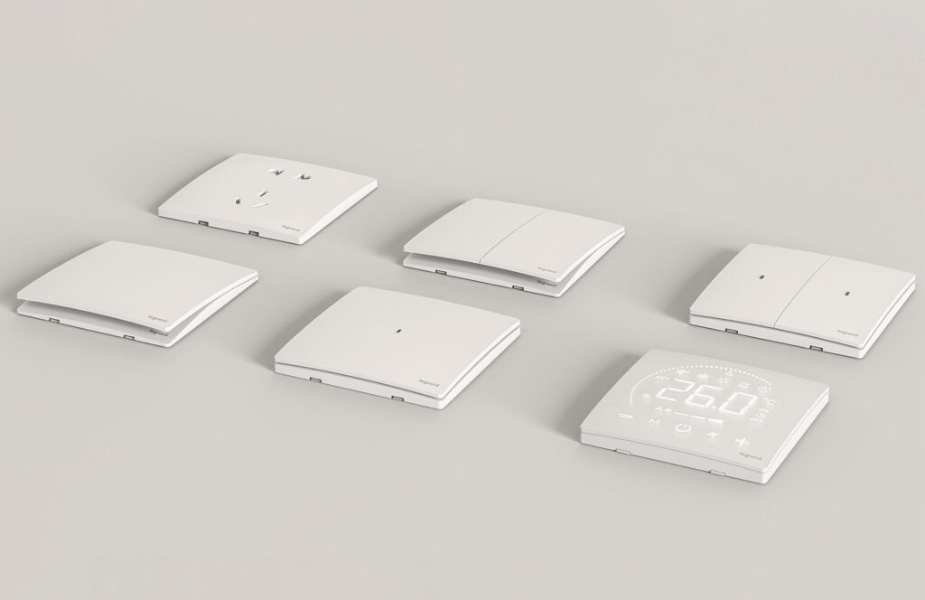 Công tắc đơn 1 chiều Mallia3 senses