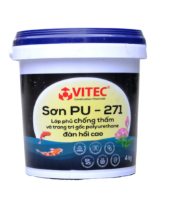 VITEC PU 271 – Lớp phủ chống thấm và trang trí bể cá